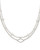 Abbie Silver Multi Stand Necklace