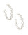 Abbie Silver Hoop Earring