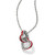 Spectrum Petite Red Hearts Necklace 