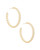 Fallyn Hoop Earring Gold Metal