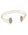 Elton Bracelet Gold Platinum Drusy