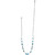 Pebble Turquoise Pearl Necklace