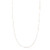 37" White Hope Unwritten Necklace 