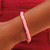 Pink Pastel Disc Stretch Bracelet Puravida 