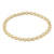 Classic Grateful Gold 4mm Bead Bracelet