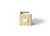 Gold Stripe Medium Nesting Cube