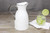 Water Pitcher White & Silver