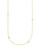 Rue Long Strand Necklace Gold 