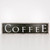 Coffee Sign Reversible 9x37