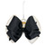 Oversized Black Grosgrain Bow