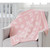 Pink ABC Chenille Blanket 