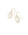 Lee Earring Gold and White Mother of Pearl