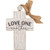 Love One Another Wooden Cross