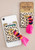 Cheetah Tassel Phone Pocket Ring
