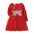 Reindeer Mesh Dress 4-5T