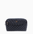 Black Quilted Clutch Makeup Case