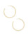 Selena Gold Hoop Earrings