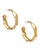 Holland Vintage Gold Hoop Earrings