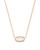 Elisa Necklace Rose Gold and Ivory MOP