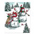 Christmas in Evergreen Snowman Blanket