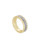 Jack Band Ring Gold Clear 6