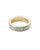 Jack Band Ring Gold Clear 7