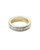 Jack Band Ring Gold Clear 8
