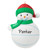 Basketball  Snowman Ornament