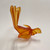 Origami Fantail Orange Red