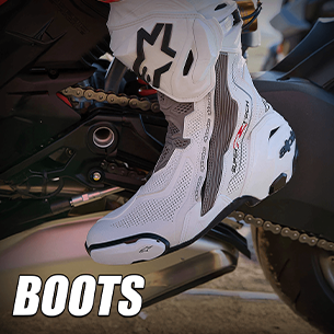 Alpinestars Sportbike Motorcycle Boots: MOTO-D Racing