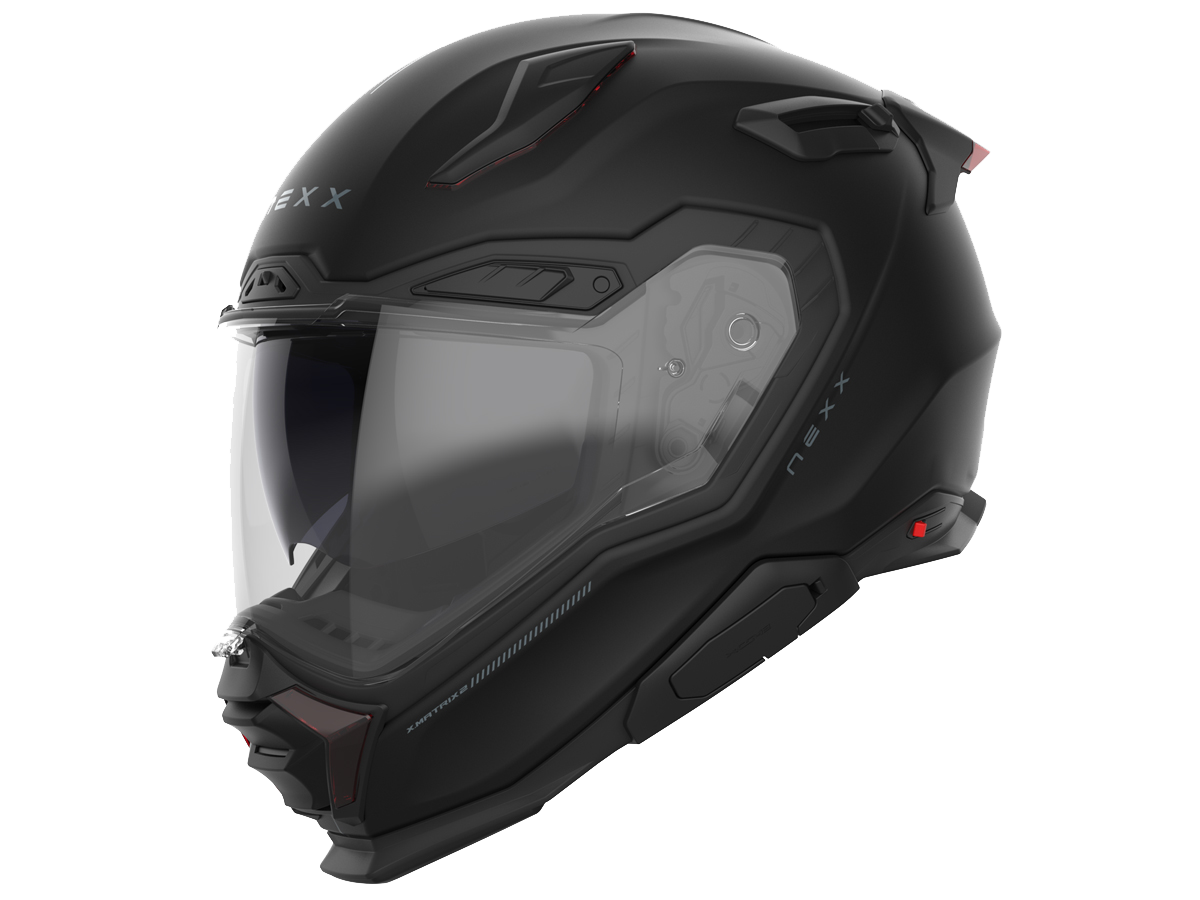 Nexx X.WST3 Motorcycle Helmet Matte Black: MOTO-D Racing