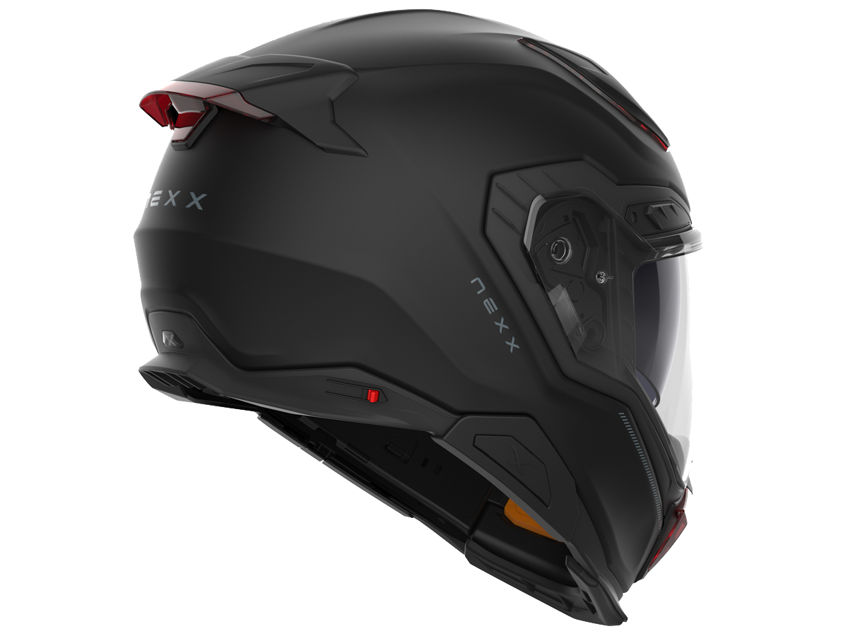 Nexx X.WST3 Motorcycle Helmet Matte Black: MOTO-D Racing