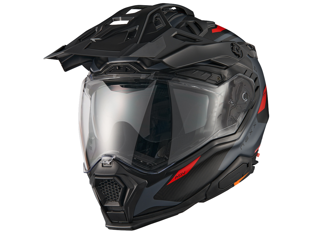 めーページ③ NEXX X.WED3 Helmet Carbon Keyo Matte Grey/Red : MOTO-D Racing