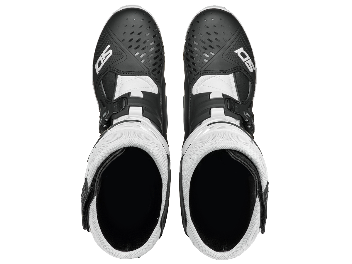 Sidi Crossair Dirt Bike Boots Black/White: MOTO-D Racing