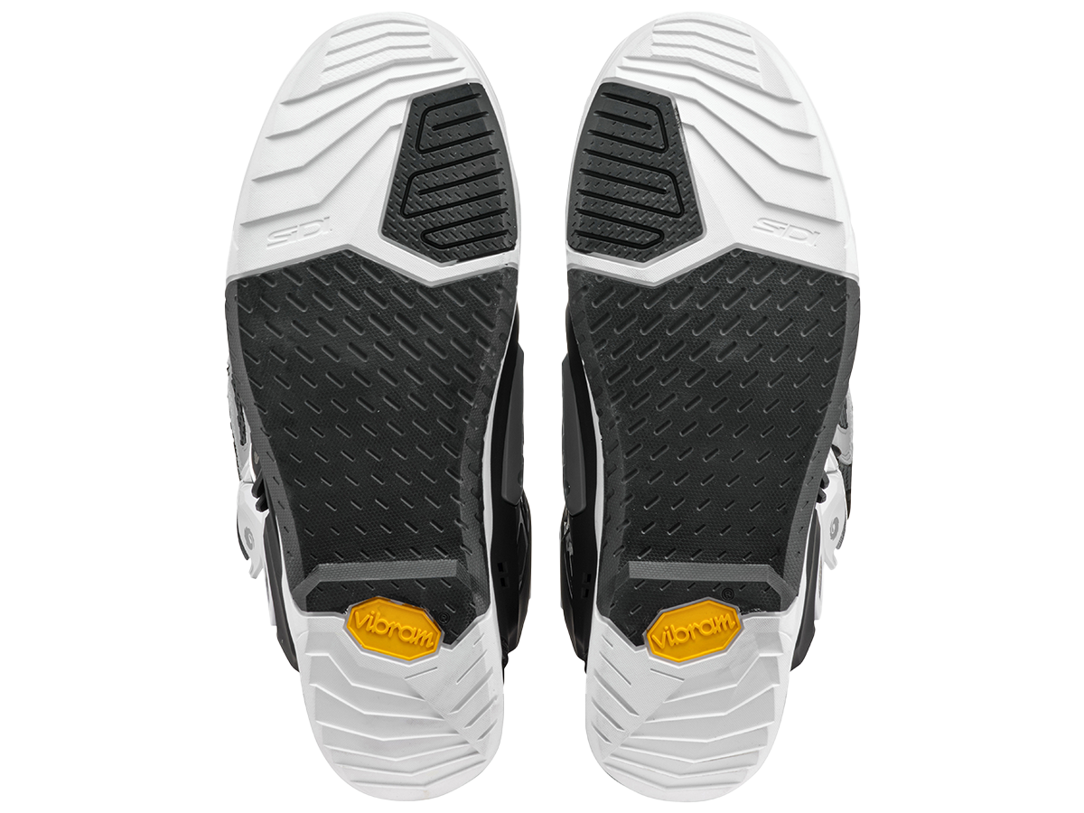 Sidi Crossair Dirt Bike Boots Black/White: MOTO-D Racing