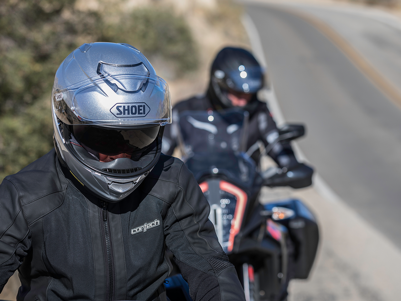 Shoei Motorcycle Helmets | GT-AIR II Notch Helmet TC8 Orange