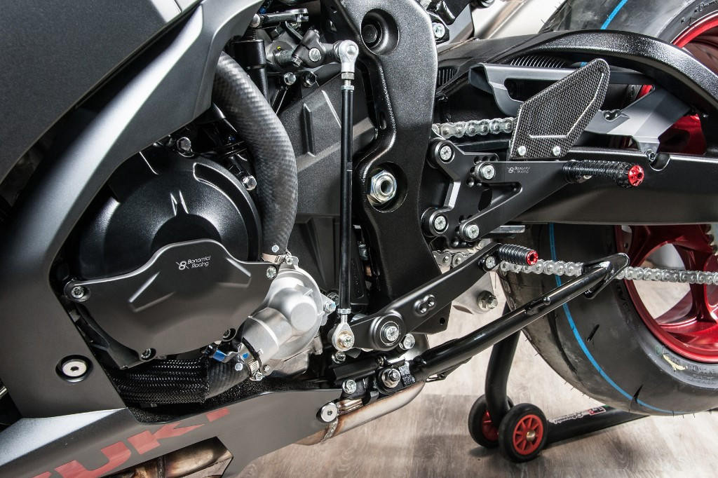 Bonamici Motorcycle Rearsets |Suzuki GSX-R 1000 (2017+): MOTO-D Racing