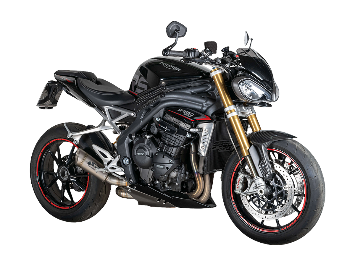 Triumph Speed Triple 1200 | Spark Semi-Full Exhaust System: MOTO-D