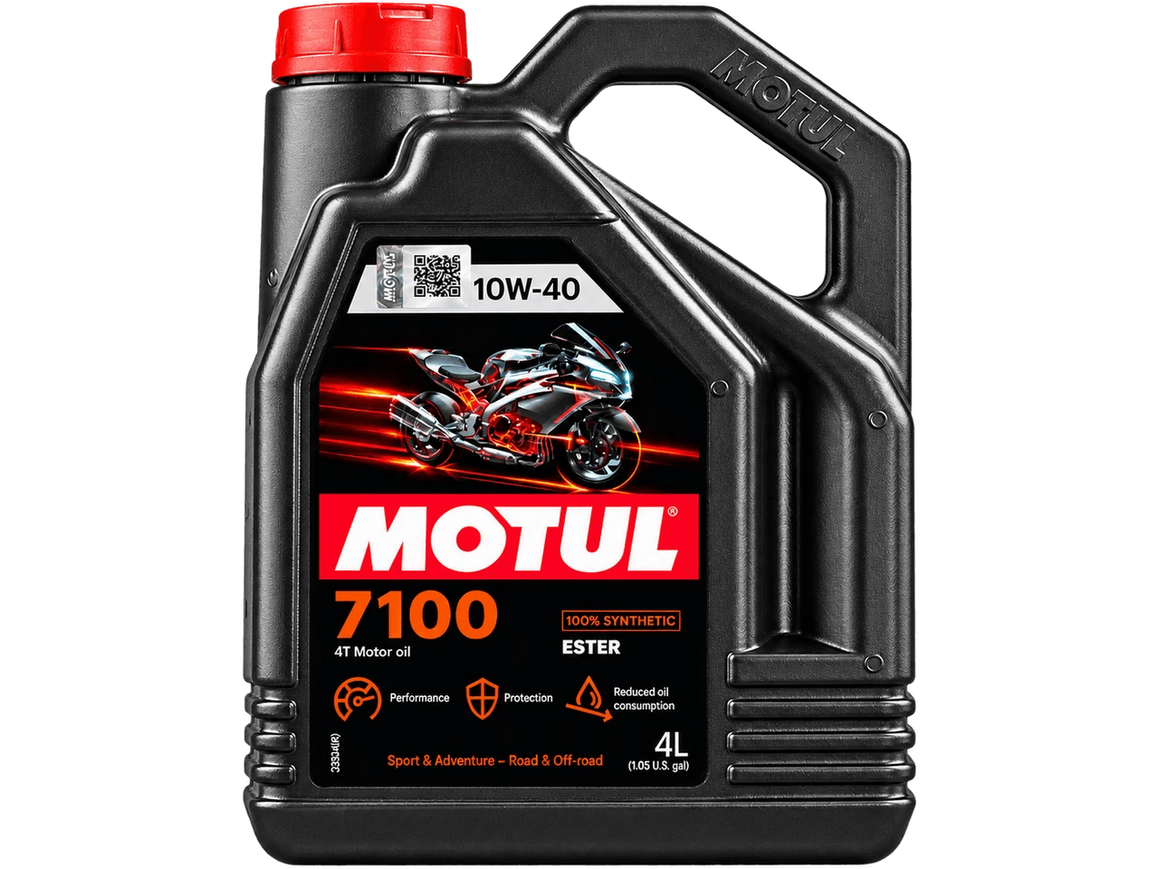 Motul 7100 Full Synthetic Motorcycle Oil 10W40 (4lt): MOTO-D Racing