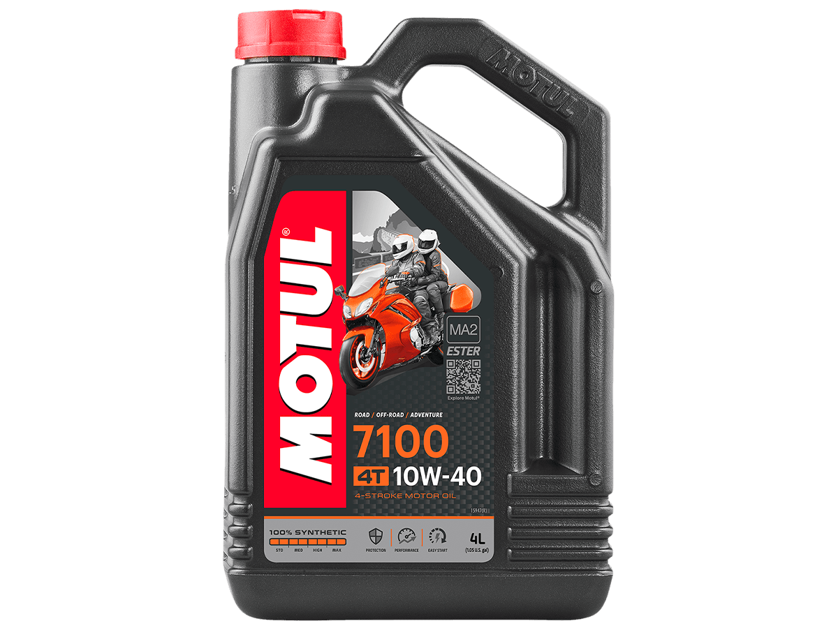 Motul 7100 Full Synthetic Motorcycle Oil 10W40 (4lt): MOTO-D Racing