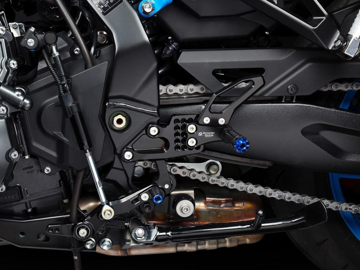 Bonamici Motorcycle Rearsets |Suzuki GSX-8 S/R: MOTO-D Racing