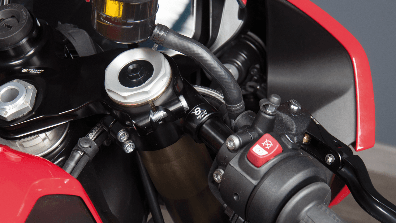 Embouts De Guidon Rizoma MA302B LP321B Noir - Pour BMW S 1000 RR 2017-2018