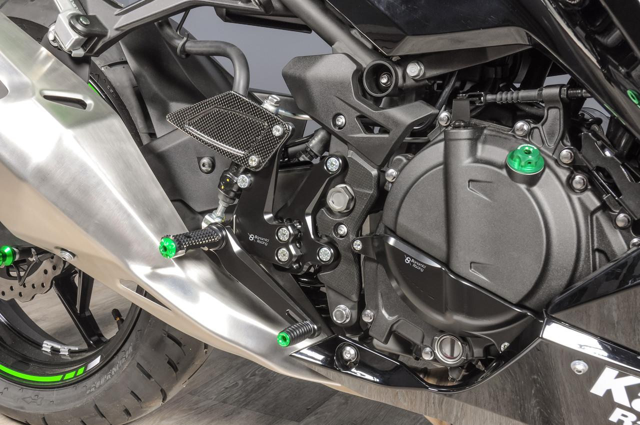 Bonamici Racing Motorcycle Rearsets | Kawasaki Ninja 500: MOTO-D