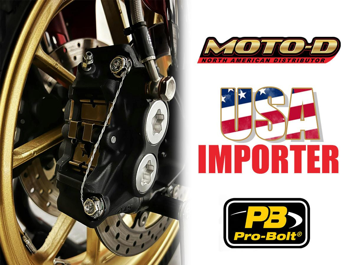 Titanium Race Drilled Hex Front Brake Motorcycle Caliper Bolts