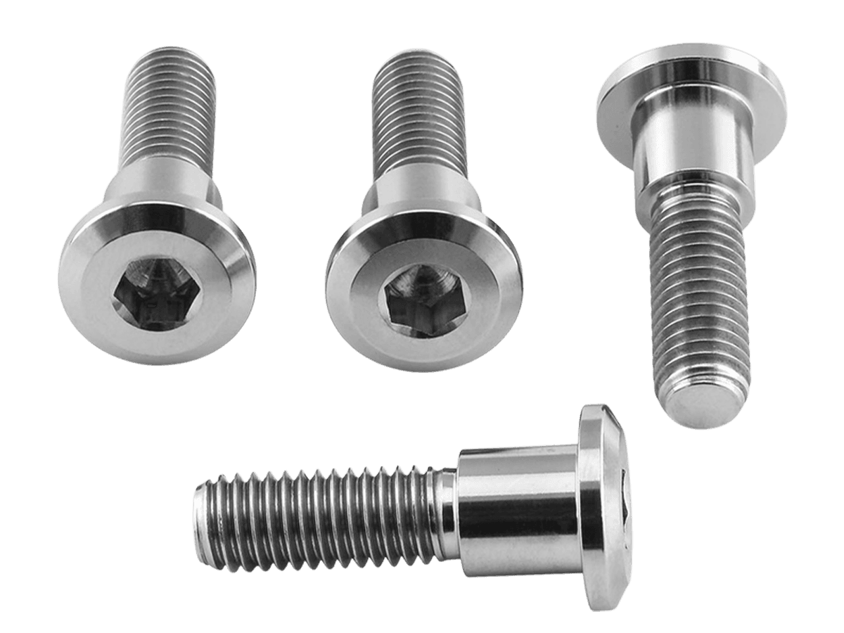 Titanium Disc Bolt M8x(1.25mm)x30mm To Fit Triumph Pack x4