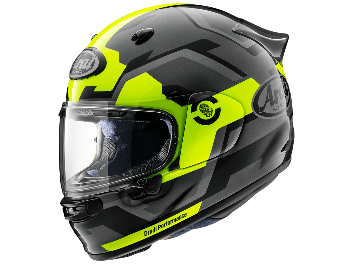 arai ducati vector 2 hi viz helmet Arai Contour-X Face Helmet 2XL Fluorescent Yellow