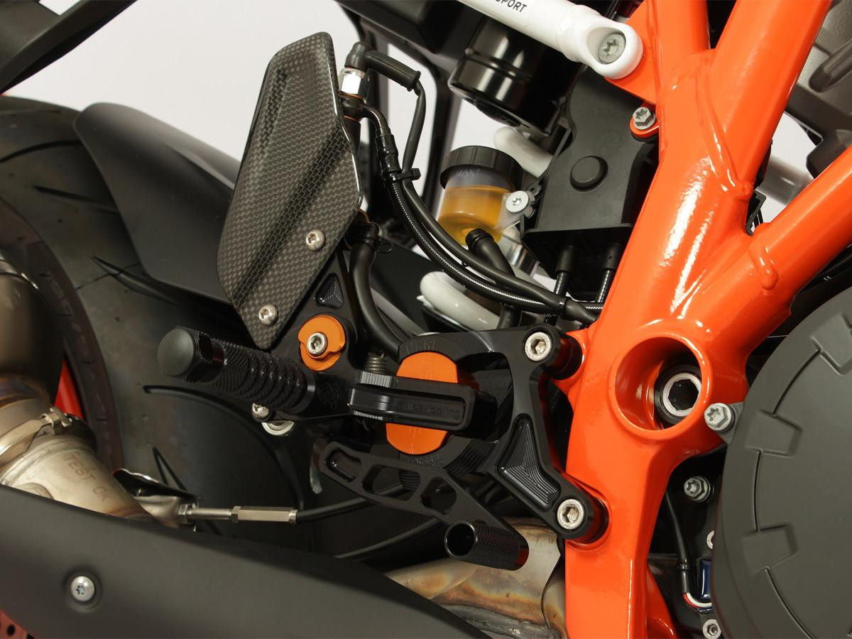 Gilles Tooling KTM 1290 Super Duke GT/R Rearsets (2014+): MOTO-D