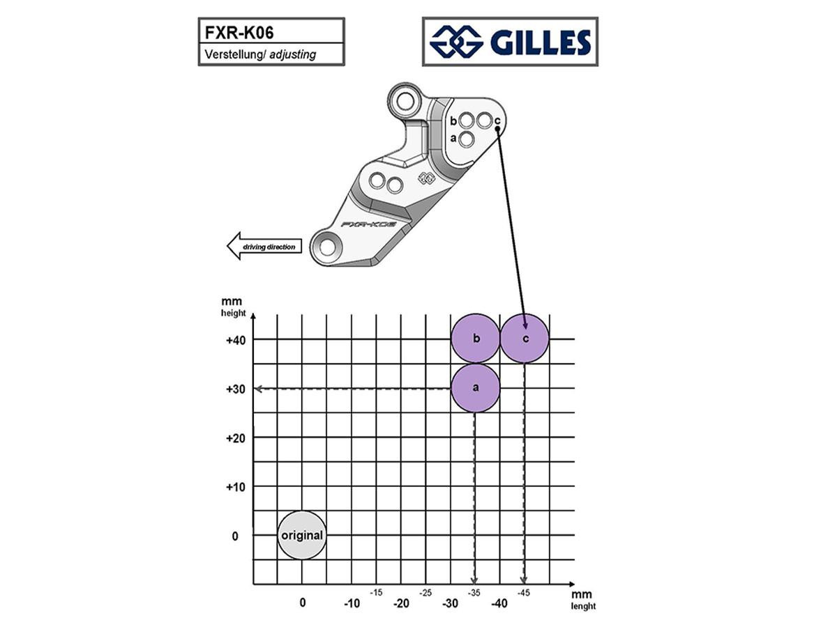 Gilles Tooling Kawasaki Ninja 500 / 400 Rearsets: MOTO-D Racing