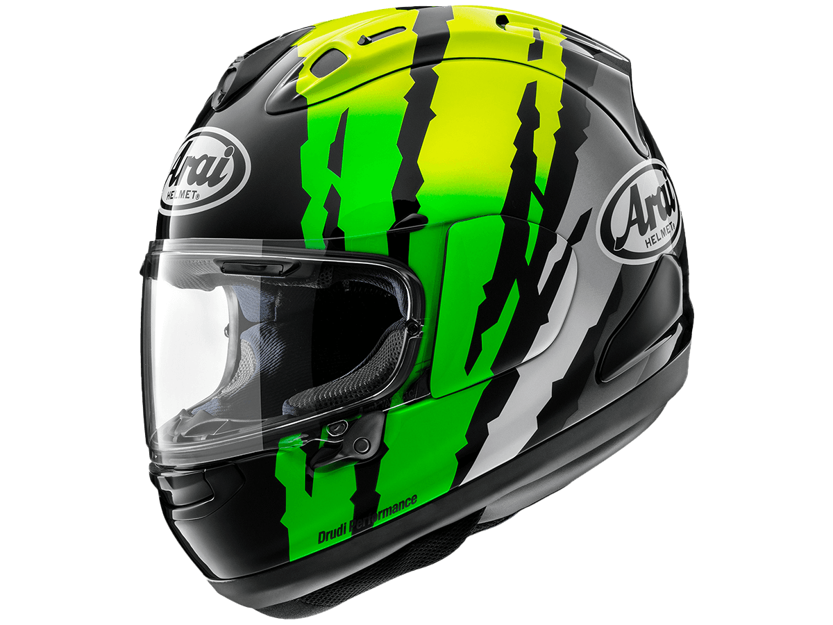 corsair motorcycle helmet Arai Corsair-X Blade Helmet Black/Yellow/Green