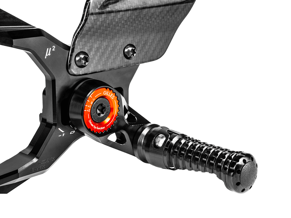 Gilles Tooling BMW S1000R / M1000R Rearsets (2021+): MOTO-D Racing